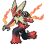 Blaziken front sprite