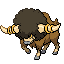 Bouffalant front sprite