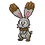 Bunnelby front sprite