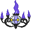 Chandelure front sprite