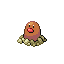 Diglett front sprite