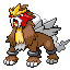 Entei front sprite