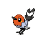 Fletchling front sprite