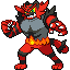Incineroar front sprite