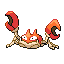 Krabby front sprite