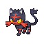Litten front sprite
