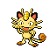 Meowth front sprite