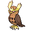 Noctowl front sprite
