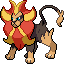 Pyroar front sprite