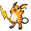 Raichu front sprite