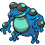 Seismitoad front sprite