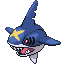 Sharpedo front sprite